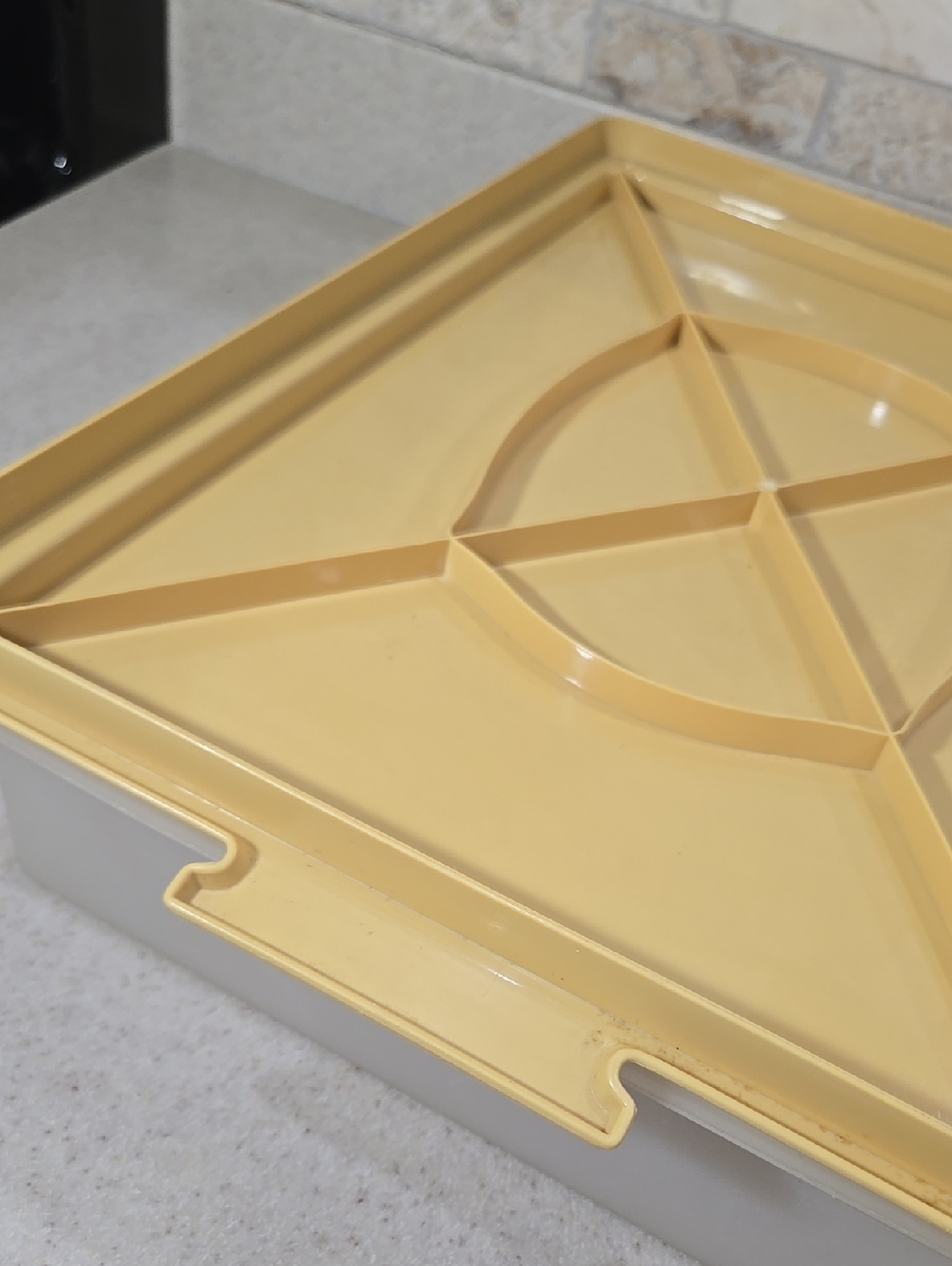 Vintage Tupperware Plastic Rectangular Sheetcake Storage - Picture 13 of 14